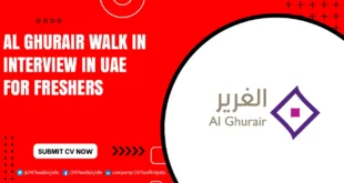 Al Ghurair Walk in Interview