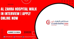 Al Zahra Hospital Walk in Interview