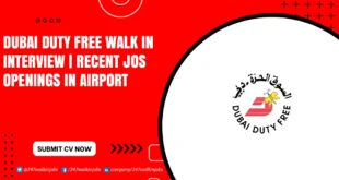 Dubai Duty Free Walk in Interview