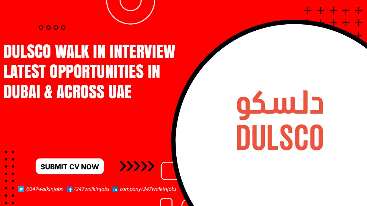Dulsco Walk in Interview