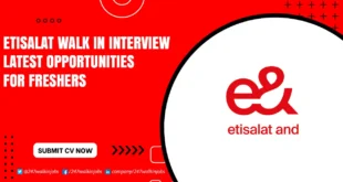 Etisalat Walk in Interview