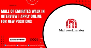 Mall of Emirates Walk in Interview