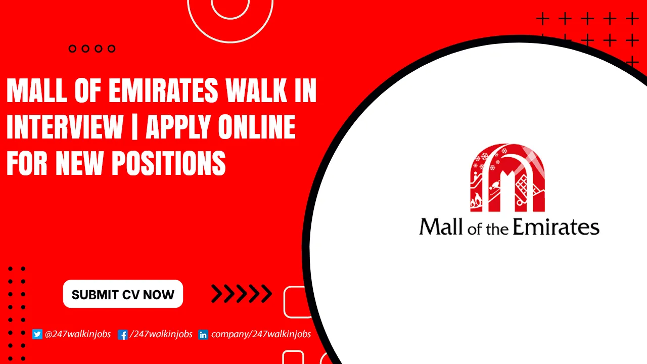 Mall of Emirates Walk in Interview