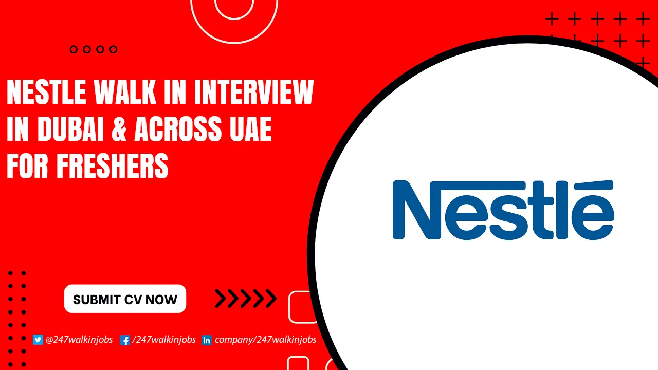 Nestle Walk in Interview