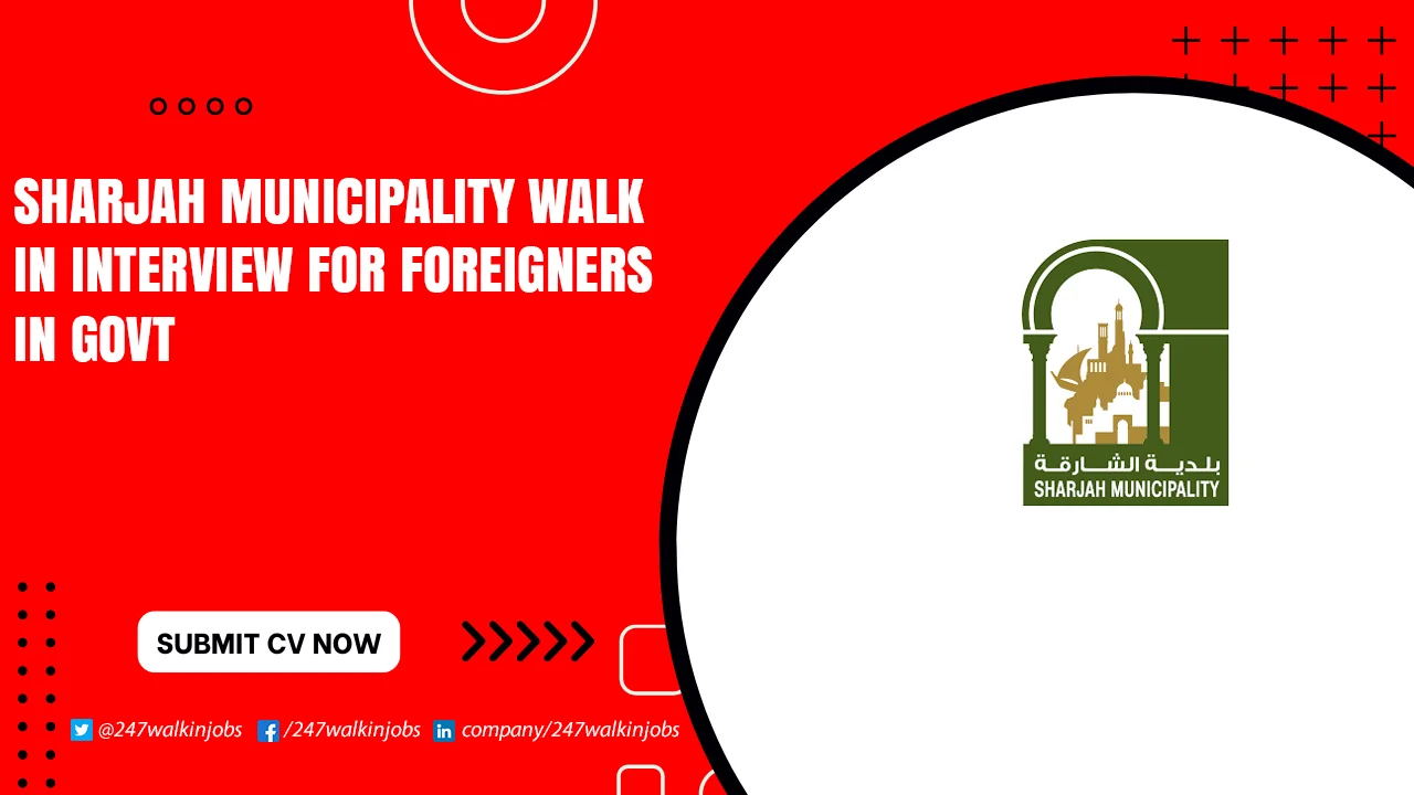 Sharjah Municipality Walk in Interview