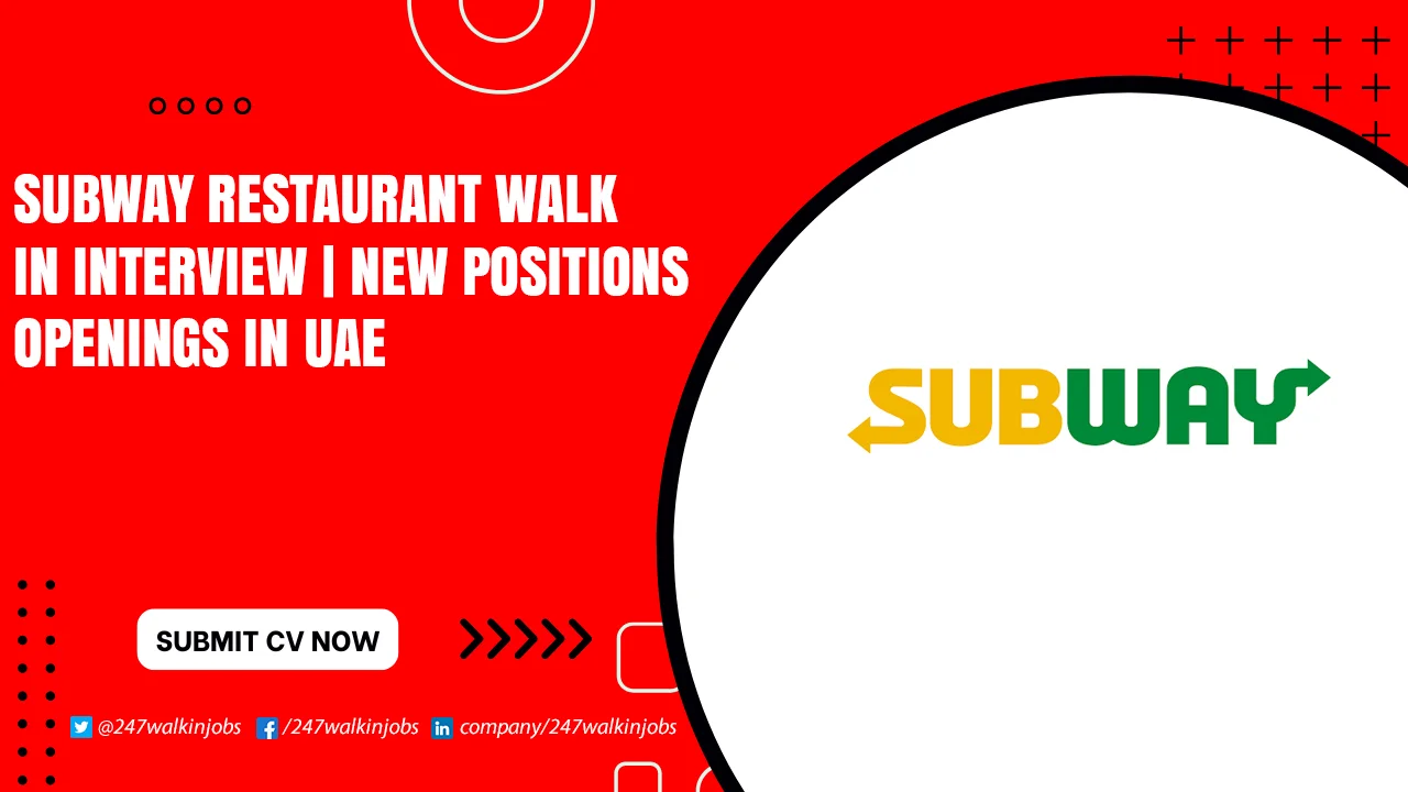 Subway Restaurant Walk in Interview