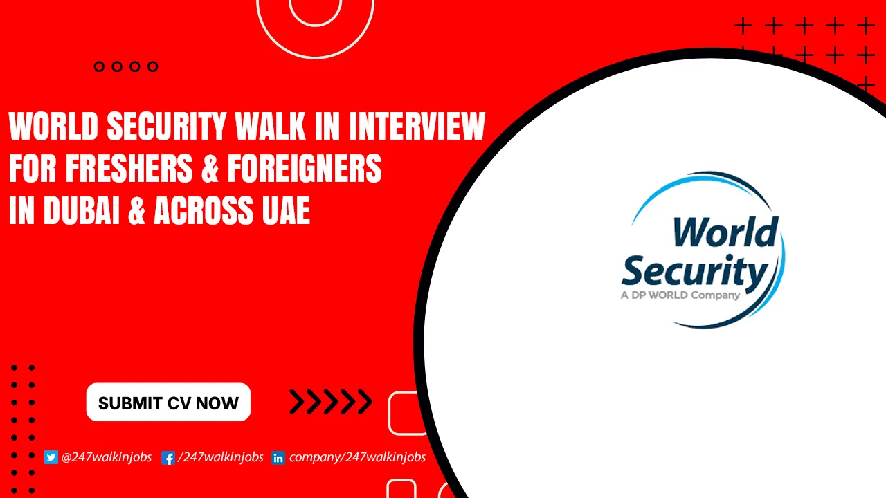 World Security Walk in Interview