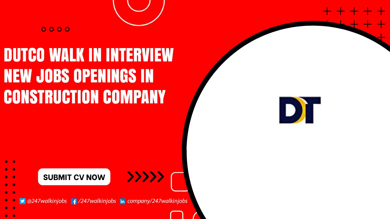 Dutco Walk in Interview