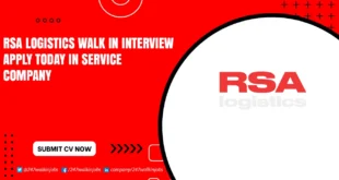RSA Logistics Walk in Interview